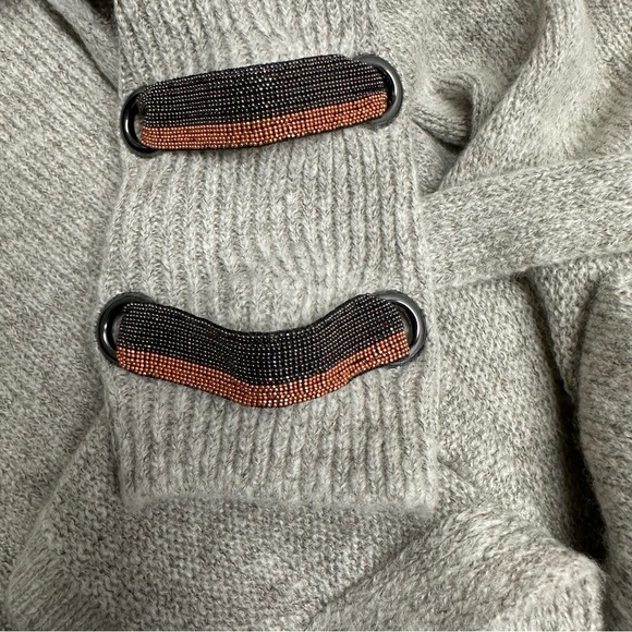 SOH Gray Knit Sweater dress size small - Picture 11 of 12